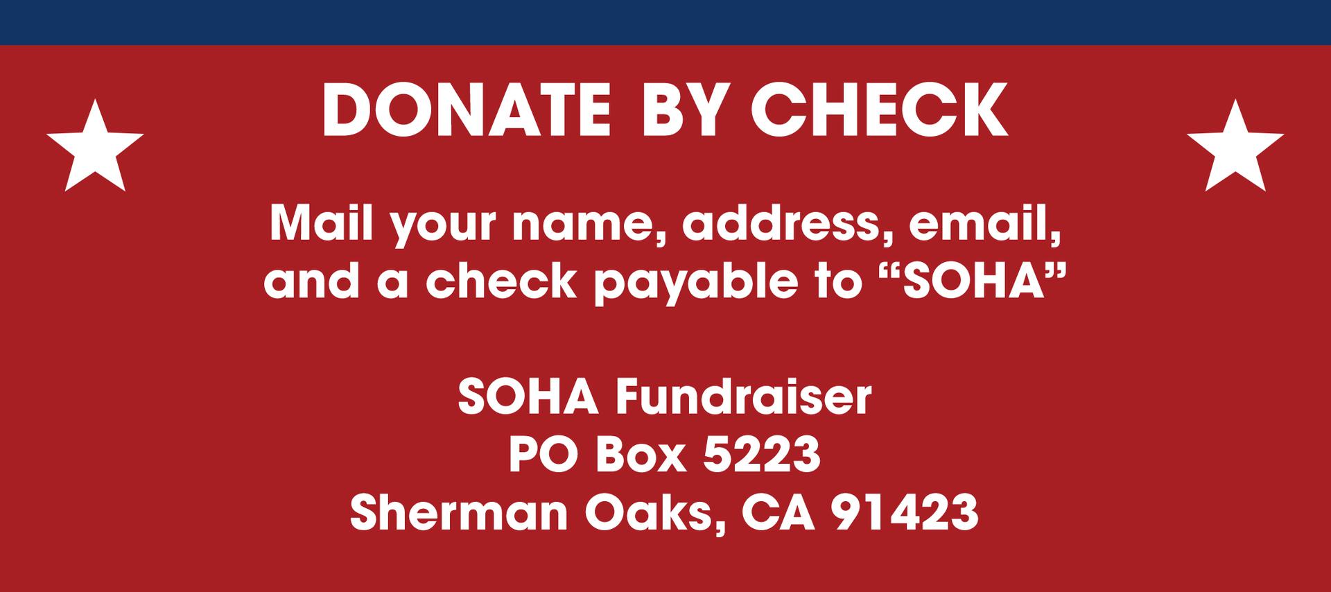 Donate By Check