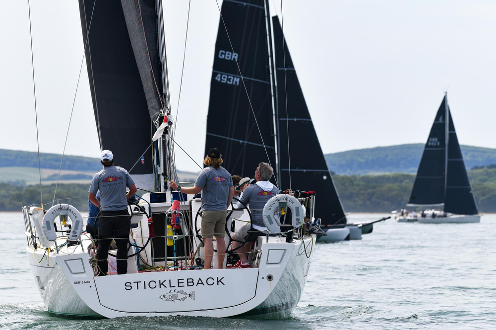 J/45 sailing RORC Round Britain & Ireland Race.