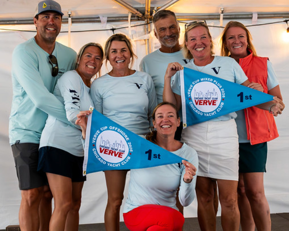 J/105 FIVE team winners of Verve Cup