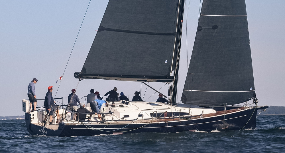 J/45 ACADIA sailing American YC Fall Series