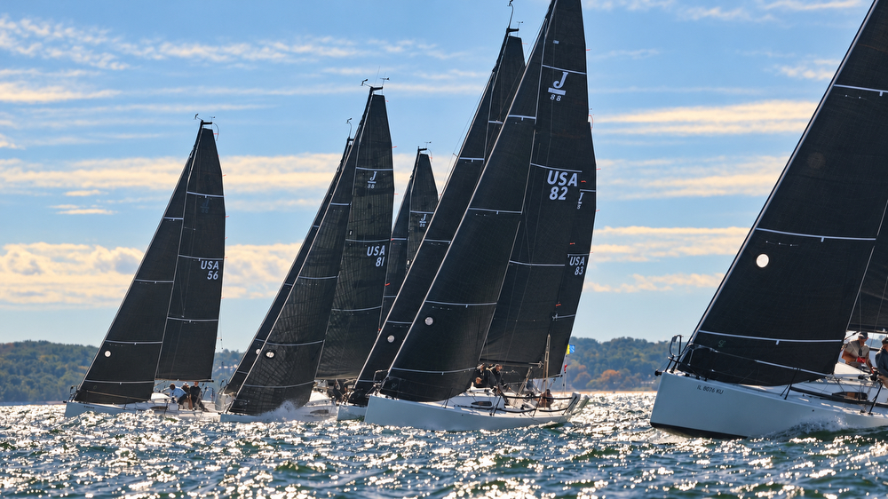 J/88 North Americans racing on Long Island, New York