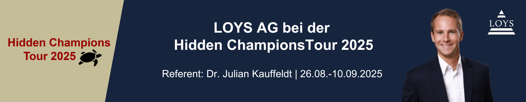 LOYS AG bei der Hidden Champions Tour 2025