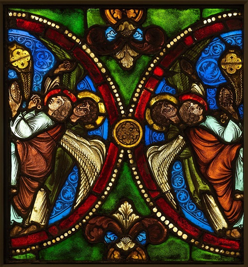 French Stained Glass ca. 1170 CE
