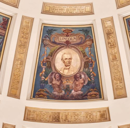 Murals After Conservation at the Luzerne County Courthouse