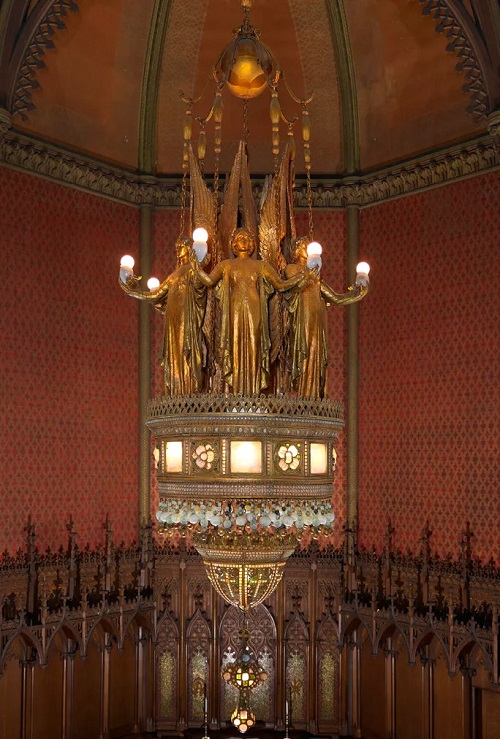 Tiffany Lantern - Courtesy of Church of the Covenant