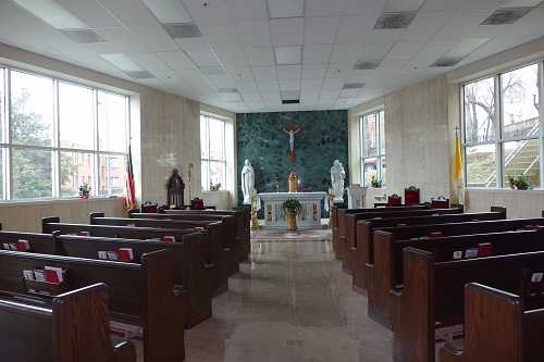 The Archdiocese of the Military Chapel before renovation