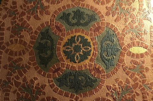 Detail of frieze decoration