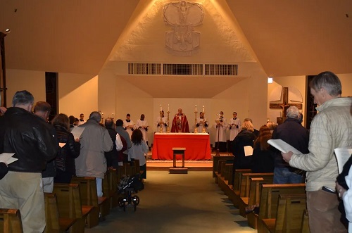 St. Thomas More before renovations.