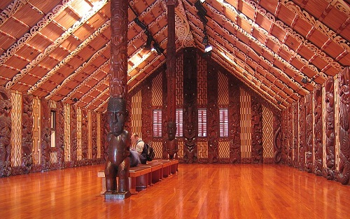 Waitangi Meeting House Interior