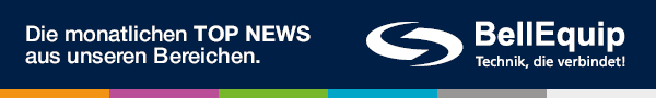 Die monatlichen TOP NEWS von BellEquip