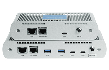 USB-C Extender mit 4 Ports über LAN/CAT